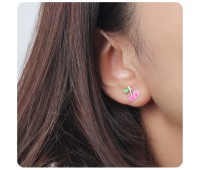 Kid Stud Earring Cherry STS-3713